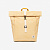 Рюкзак Lefrik Roll Mini Printed Vichy Mustard