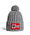Шапка Napapijri Semiury 5 Med Grey Mel